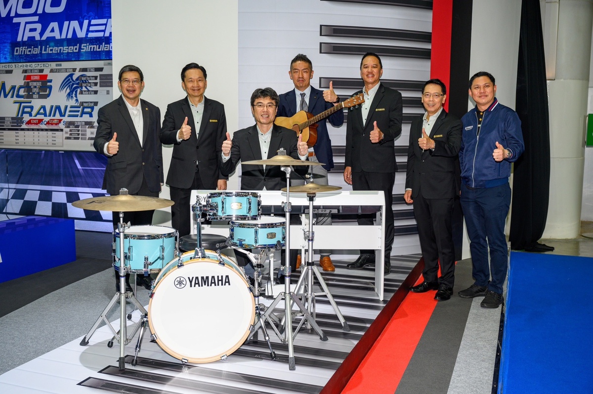 สยามดนตรียามาฮ่า ชูนวัตกรรมเทคโนโลยีเครื่องดนตรีล้ำสมัย ในงาน Bangkok International Motor Show 2023