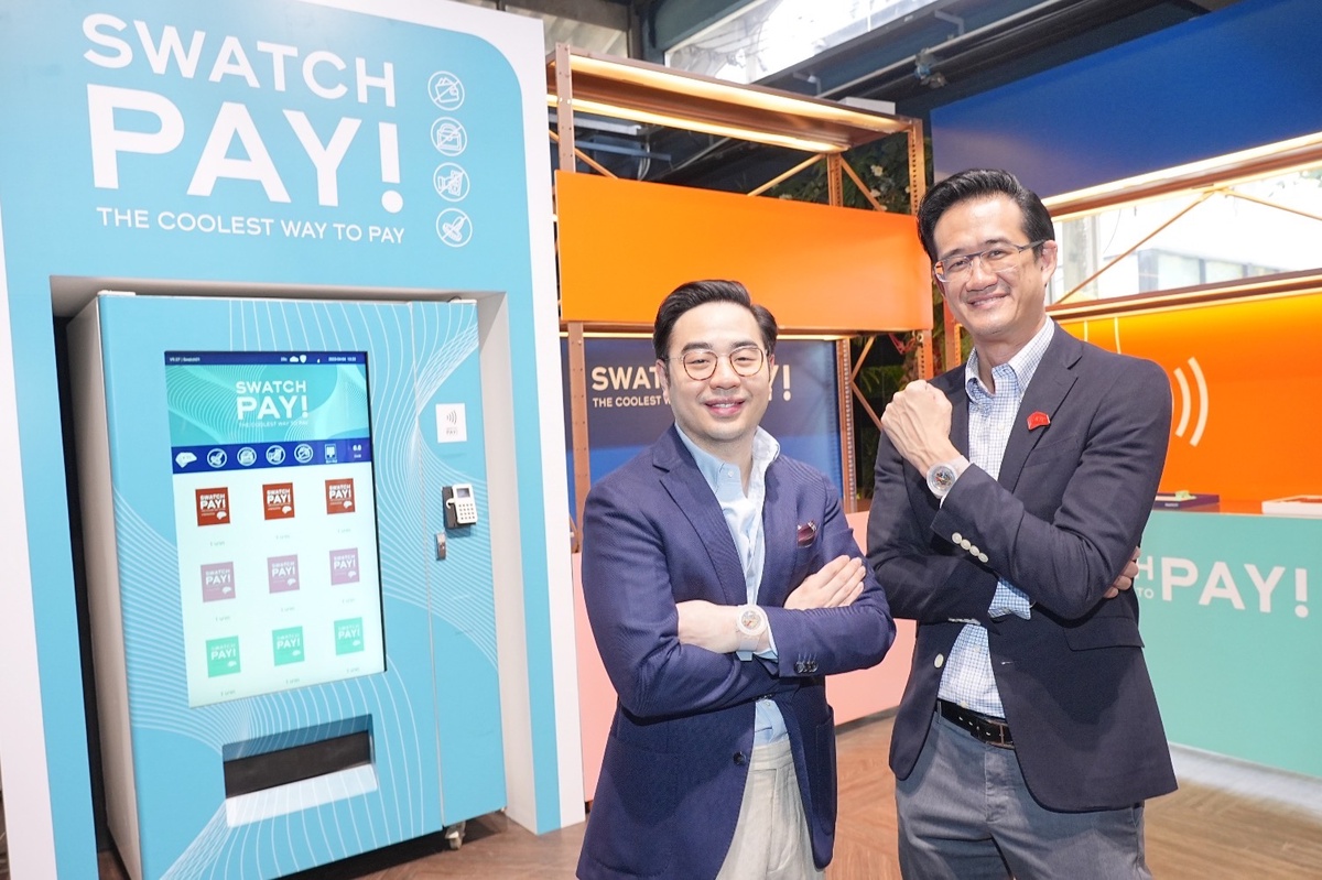 เคทีซีจับมือสวอท์ชเปิดตัว SwatchPAY! ครั้งแรกในเอเชีย ทางเลือกใหม่ของการแตะจ่าย ตอกย้ำจุดยืนผู้นำด้าน Device