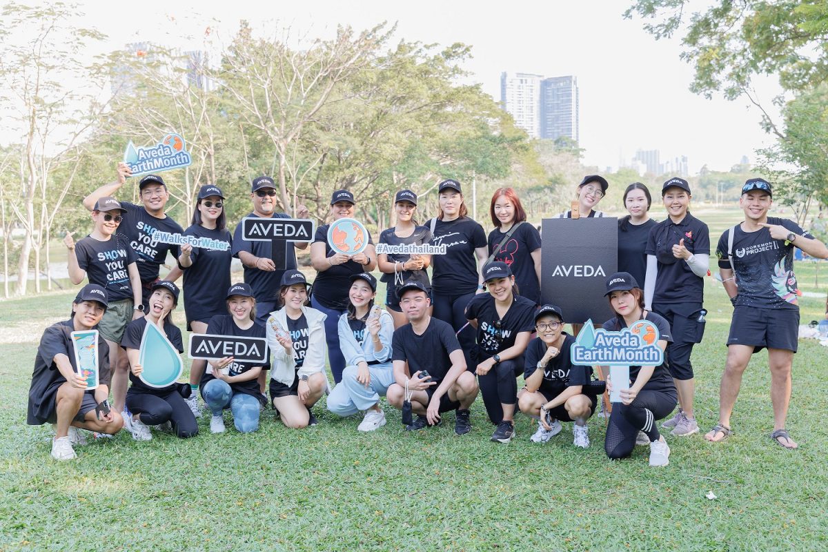 Aveda furthered its commitment for sustainable water management by organizing Aveda Walks for Water activity for Thais in cooperation with Utokapat