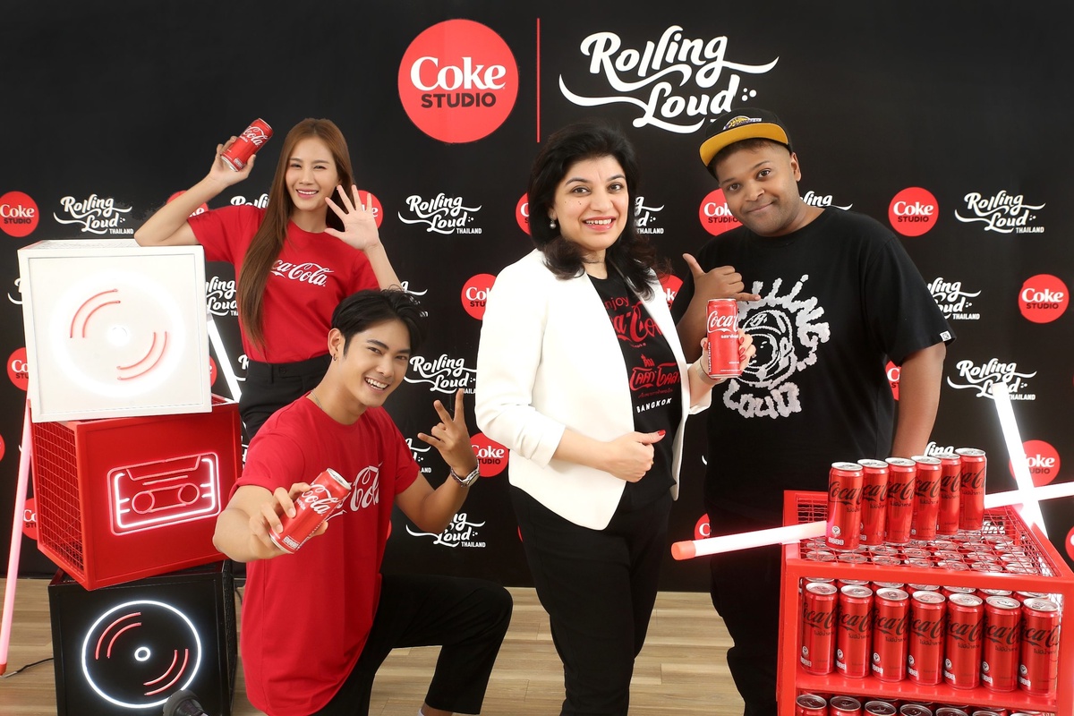 'COCA-COLA' Announces Partnership with Rolling Loud Thailand