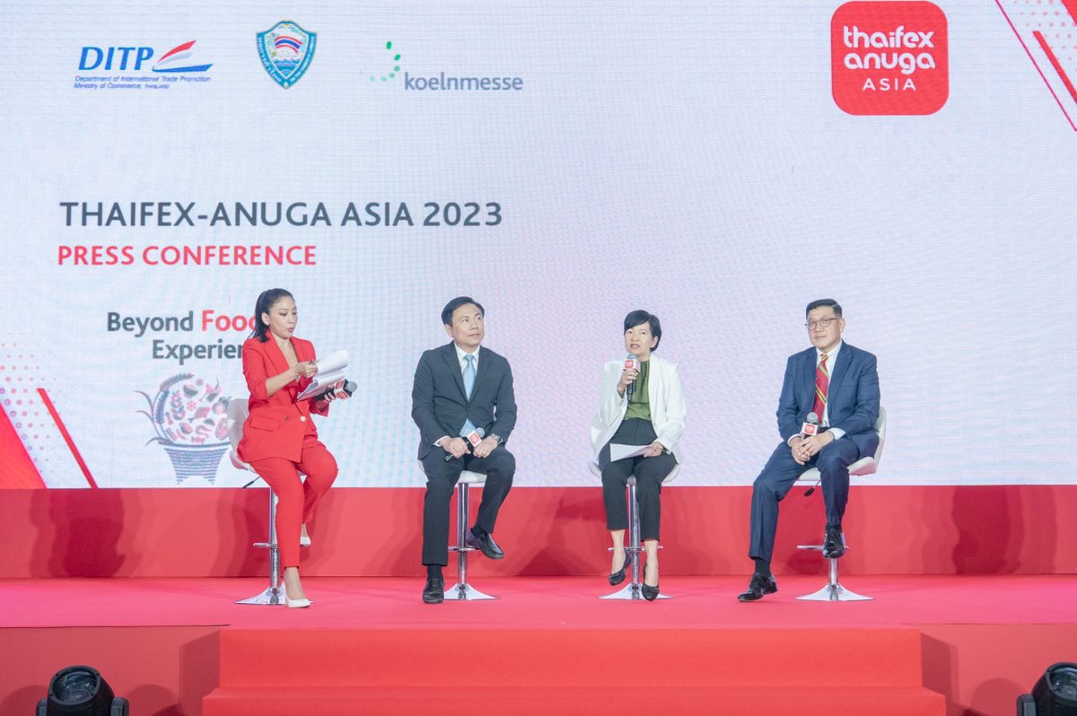 THAIFEX - Anuga Asia, the region's largest food and beverage trade show on track to generate 70,000 million baht in revenue this