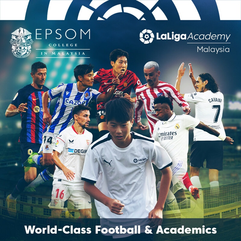 LaLiga and Epsom College join forces for LaLiga Academy Malaysia, a pioneering football and academics