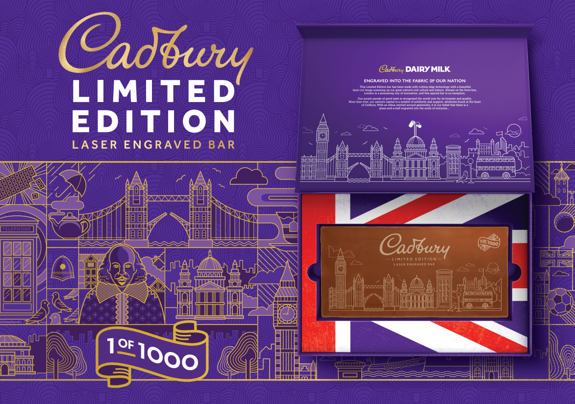 Premium Gifting Perfection: Cadbury's Limited Edition Dairy Milk Laser-Engraved Bars Sell Out within Two