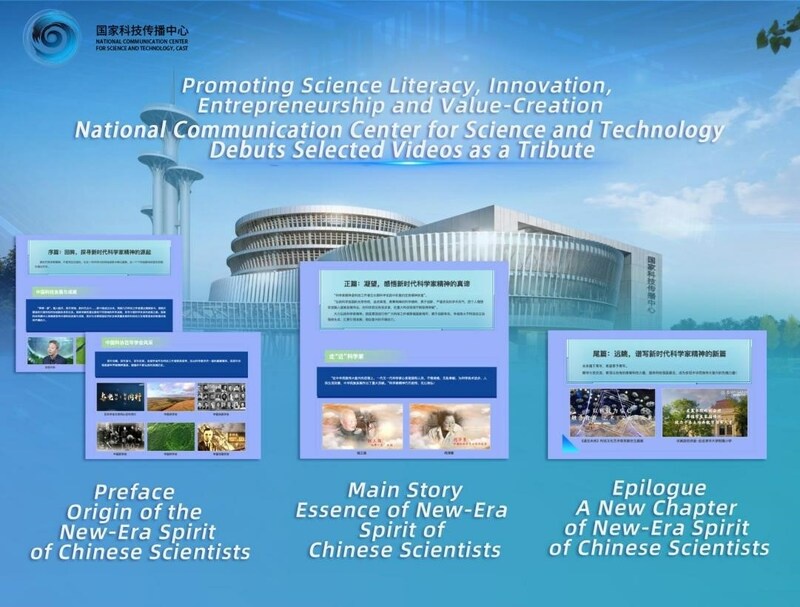 Promoting Science Literacy, Innovation, Entrepreneurship and Value-Creation: National Communication Center for Science and Technology Debuts Selected Videos as a