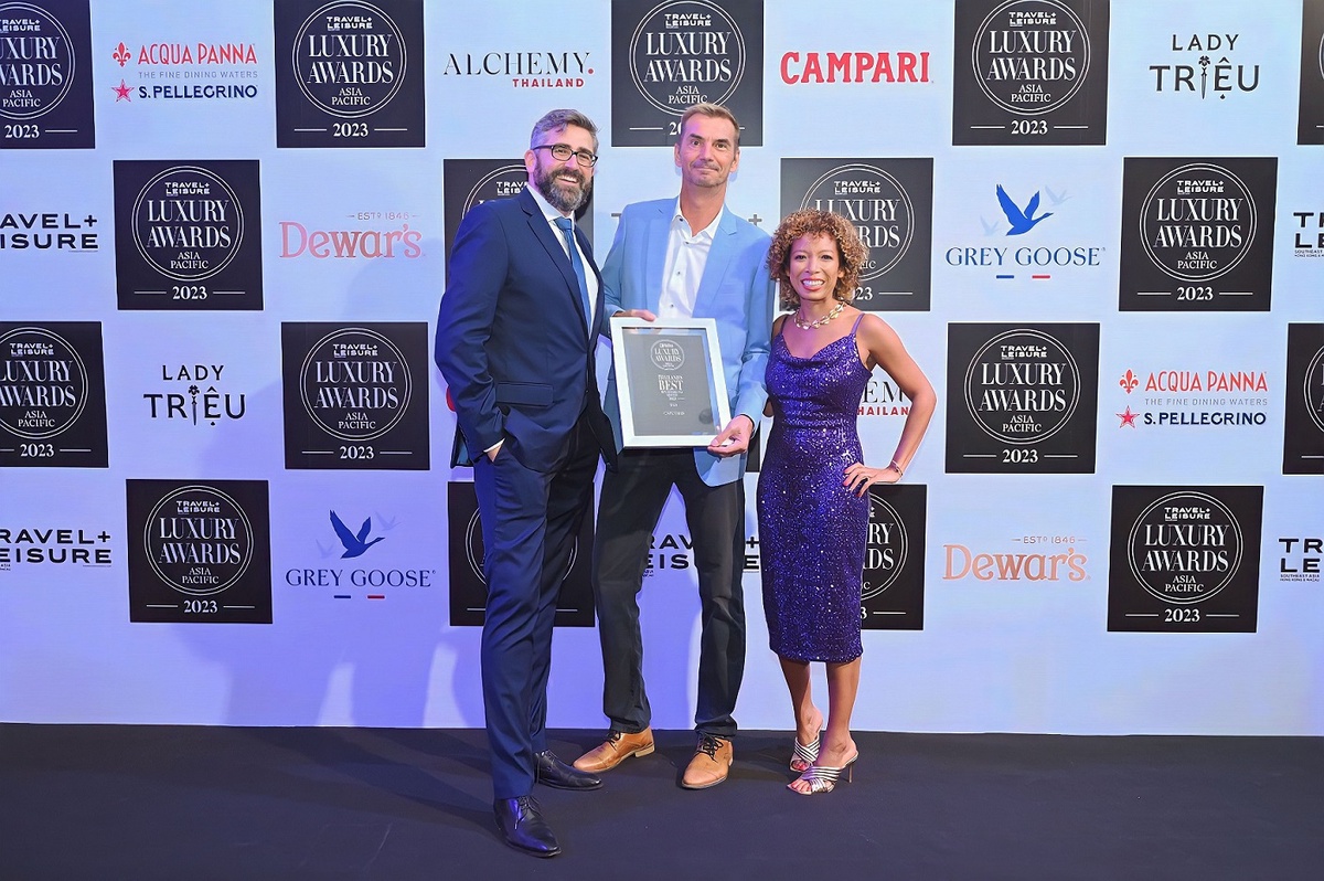 Cape Fahn Hotel, Private Islands, Koh Samui Awarded in Top 10 of Thailand's Best Beach or Island Resorts by Travel Leisure: Luxury Awards Asia Pacific