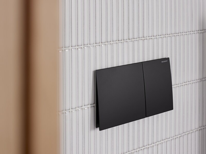 Geberit Unveils Innovative Sigma70 Actuator Plate with Elegant Design and Precise Mechanism for a Stylish Bathroom
