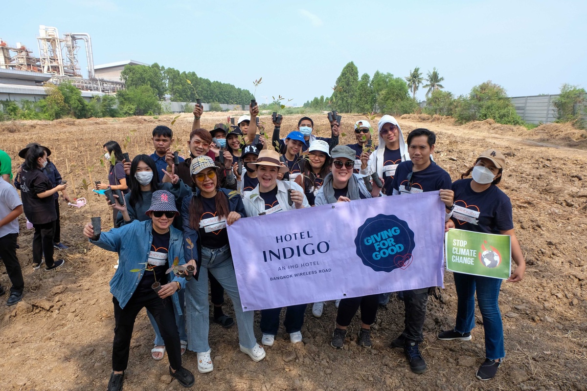 Hotel Indigo Bangkok Celebrates World Environment Day with Tree Planting Activity