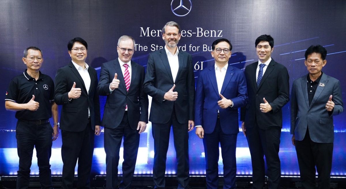 Daimler Commercial Vehicles Thailand Launches Mercedes-Benz OH1626L bus chassis in Thai Market for the first