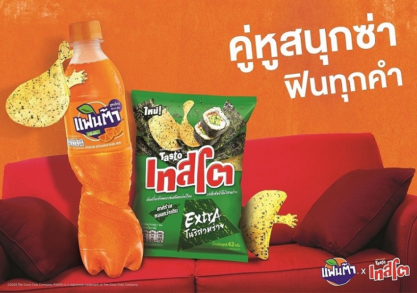 'Fanta' joins with Tasto for the first time, launching 'Fanta' x Tasto Duo Campaign, to unleash Playfulness in Snacking for an Unforgettable