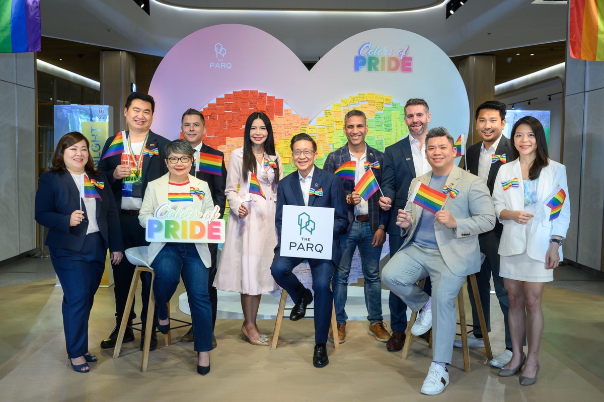 เดอะ ปาร์ค จับมือพันธมิตรธุรกิจกลุ่มผู้เช่าระดับแนวหน้า ร่วมฉลองเทศกาลไพรด์ กับแคมเปญ Colors of Pride