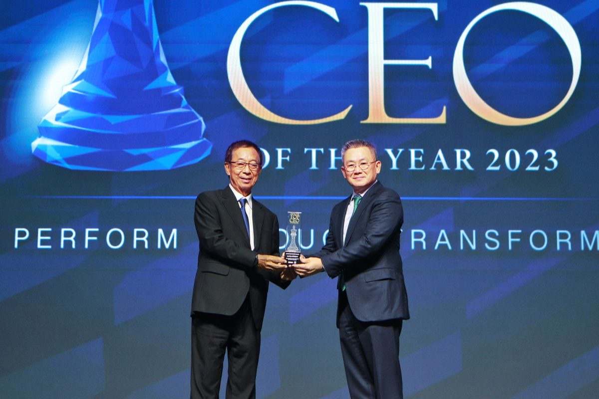 CEO เบทาโกร รับรางวัล THAILAND TOP CEO OF THE YEAR ต่อเนื่องเป็นที่ 2