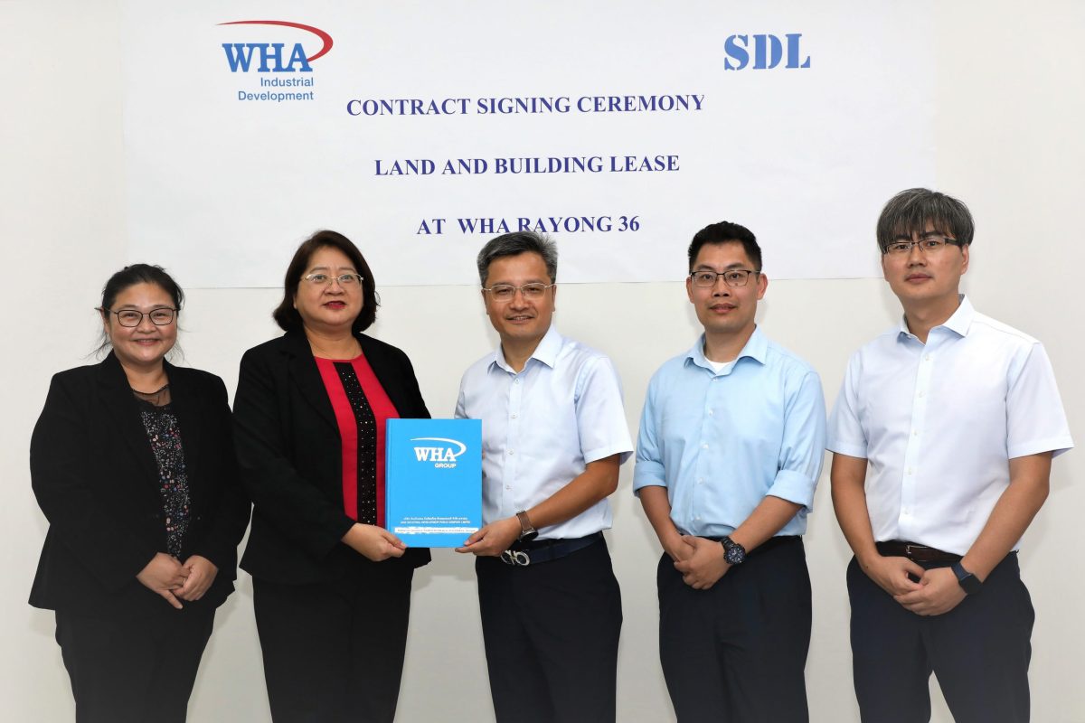 Silverspark Finalized Lease Deal for New Manufacturing Base At WHA Rayong 36 Industrial Estate