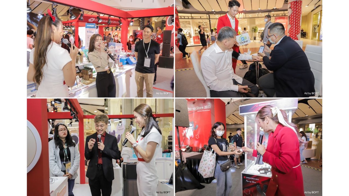 'Taiwan Excellence Pop-up Store in Thailand' Marks Success with an Expected Revenue of Approximately 35.3 Million Baht from 49 Thai-Taiwanese Business Matching