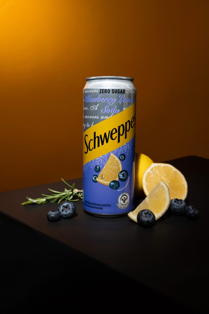 Turn the usual to Everyday Getaways with the new 'Schweppes' Blueberry Lemon Soda Zero Sugar, the perfect balance of sweet and zesty flavors with no
