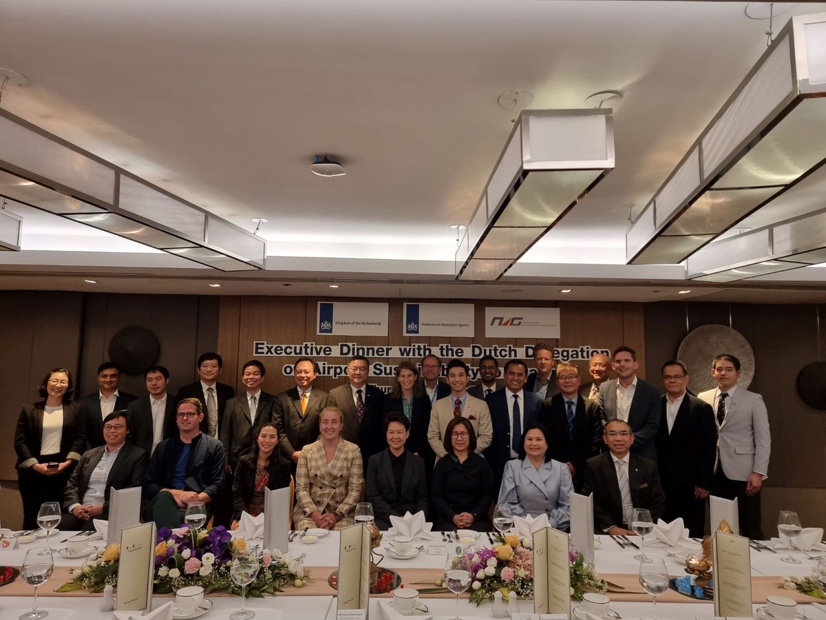 Thai-Dutch Cooperation Dinner in Aviation Industry at Centara Grand Hotel Ladprao
