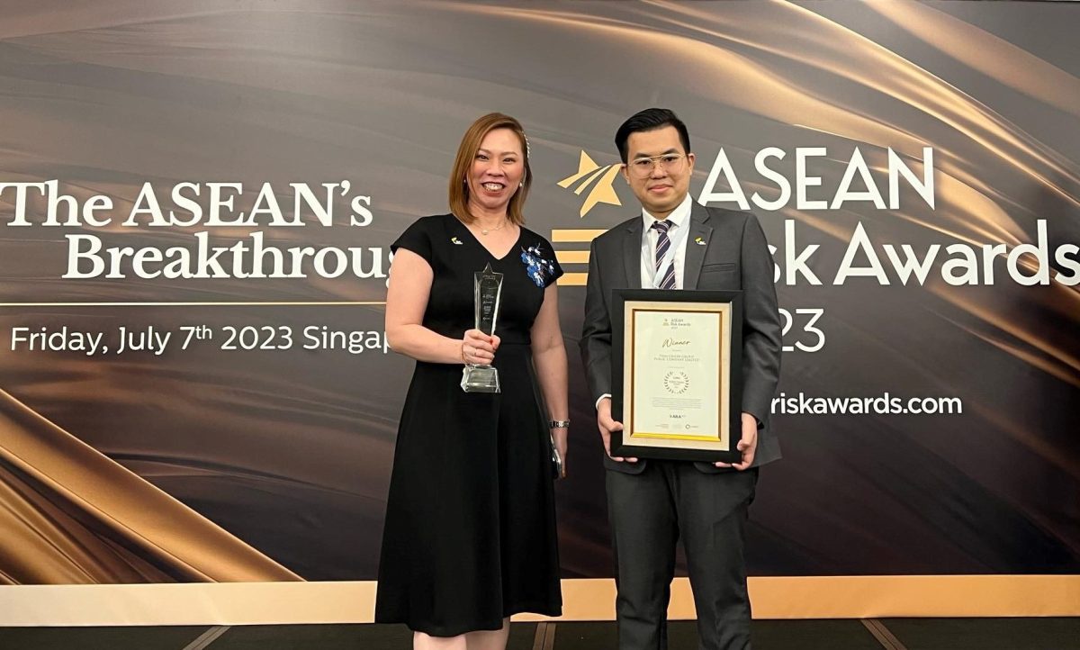 Thai Union recognized for excellence in Environmental Social Risk Management at ASEAN Risk Awards