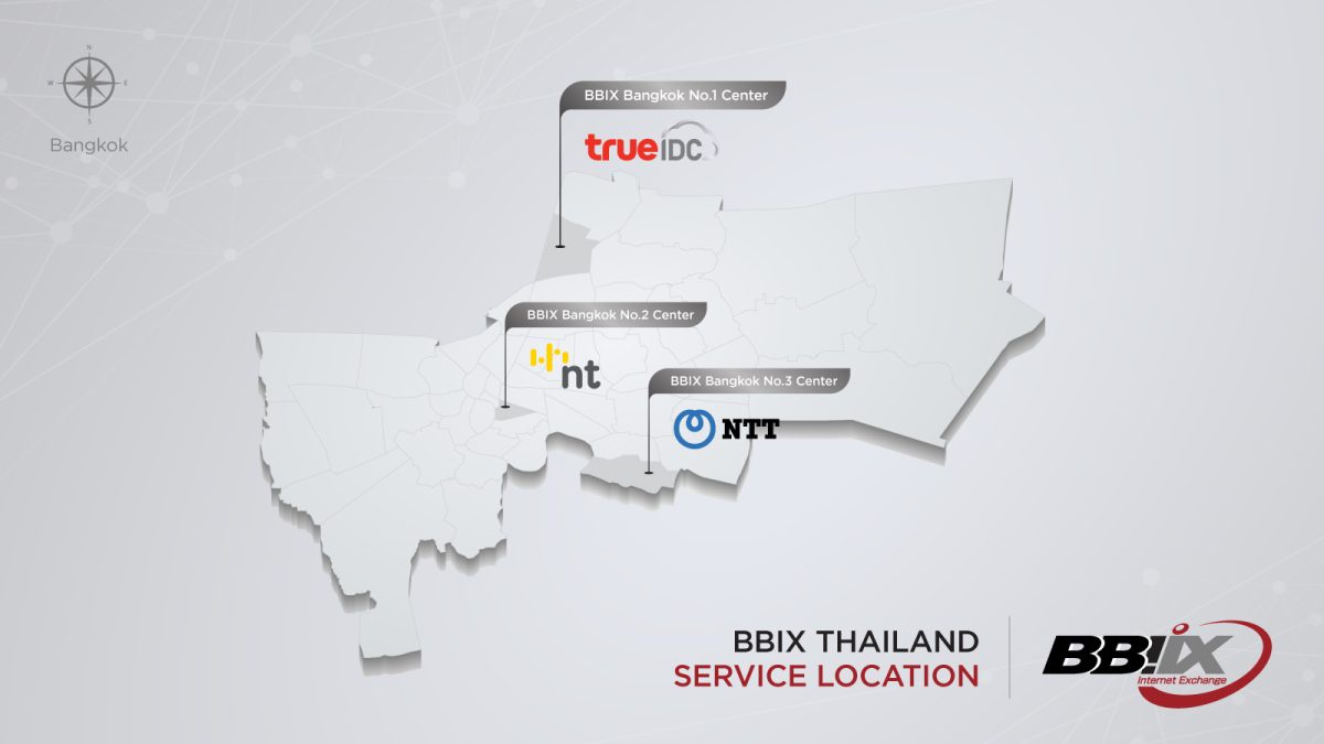 BBIX Thailand Launches New IX Point BBIX Bangkok No.3 Center at NTT Bangkok 1 Data Center