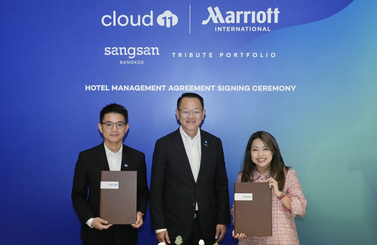 Cloud 11 จับมือ Marriott International เปิดตัวโรงแรม 'สร้างสรรค์ แบงค็อก' ภายใต้แบรนด์ Tribute Portfolio