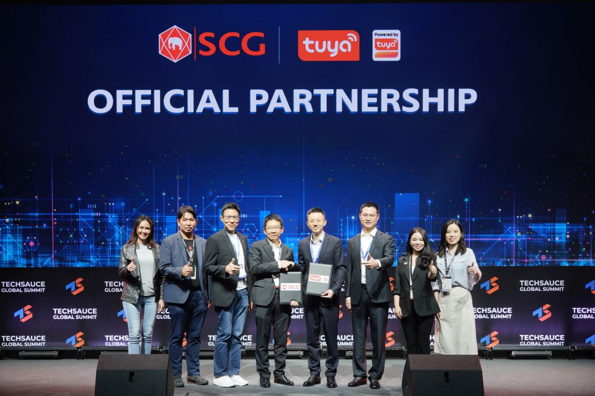 SCG partners with Tuya to deploy Cube Solution strengthening SCG's Smart Living business