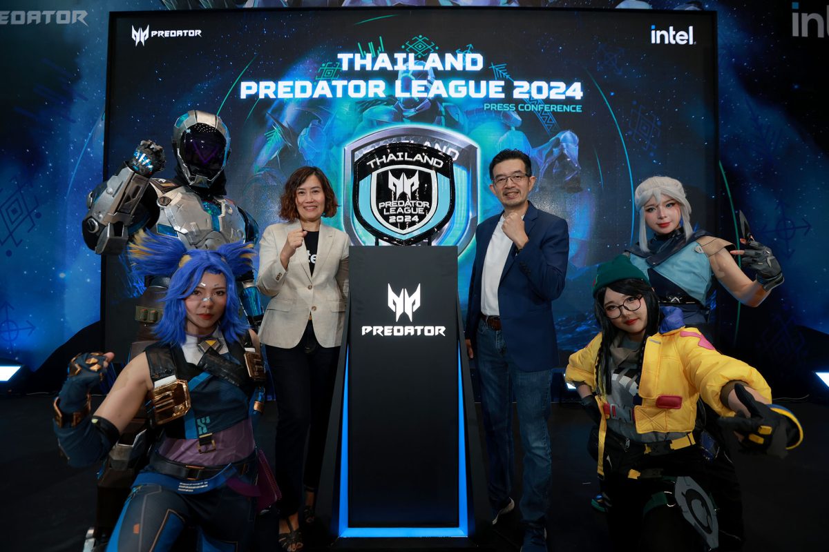 เอเซอร์ - อินเทล เปิดสมรภูมิแห่งการแข่งขันครั้งใหม่ ในศึก Thailand Predator League 2024 ลุยสนามแข่งเดือด ชิงเงินรางวัลรวมกว่า 250,000 บาท