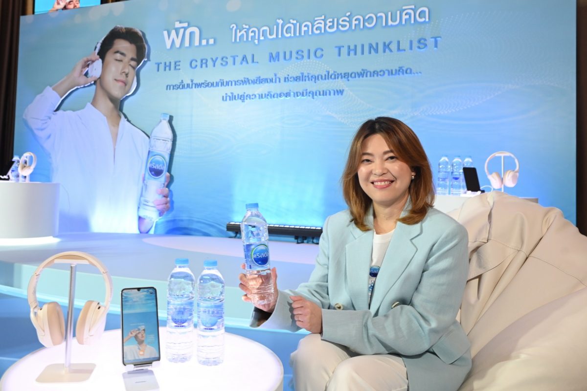 Crystal elevates drinking water market by strengthening its new brand proposition and putting emotions into bottles with the Think Clear, Drink Crystal