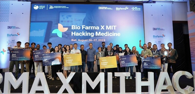 Igniting Innovation, Catalyzing Changes: Bio Farma x MIT Hacking Medicine Hackathon Celebrates Success
