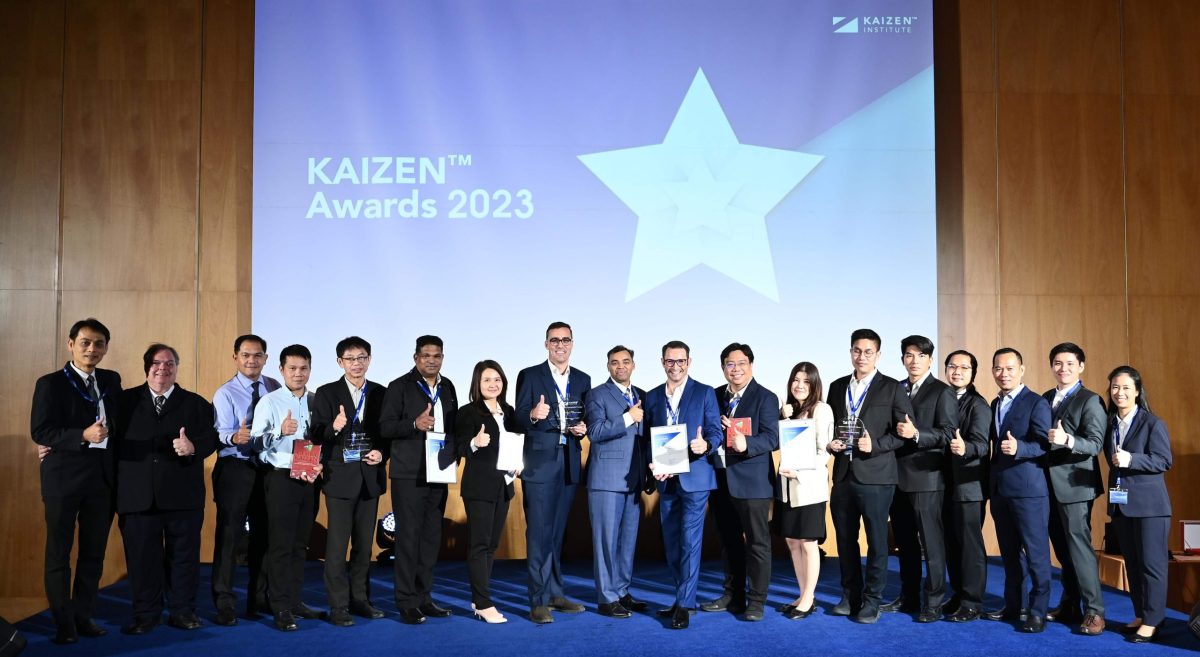 KAIZEN(TM) Award Thailand 2nd Edition Top organizations are awarded for Excellence in Applying KAIZEN(TM)