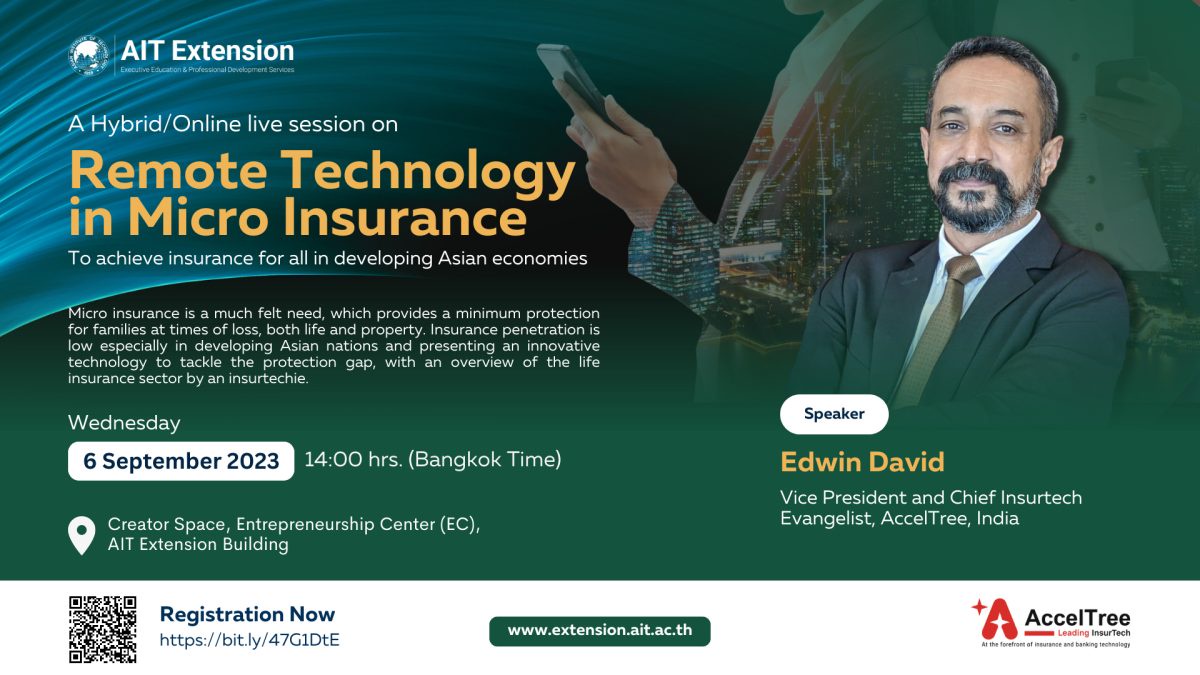 A Hybrid / Online Live Session On Remote Technology In Micro Insurance
