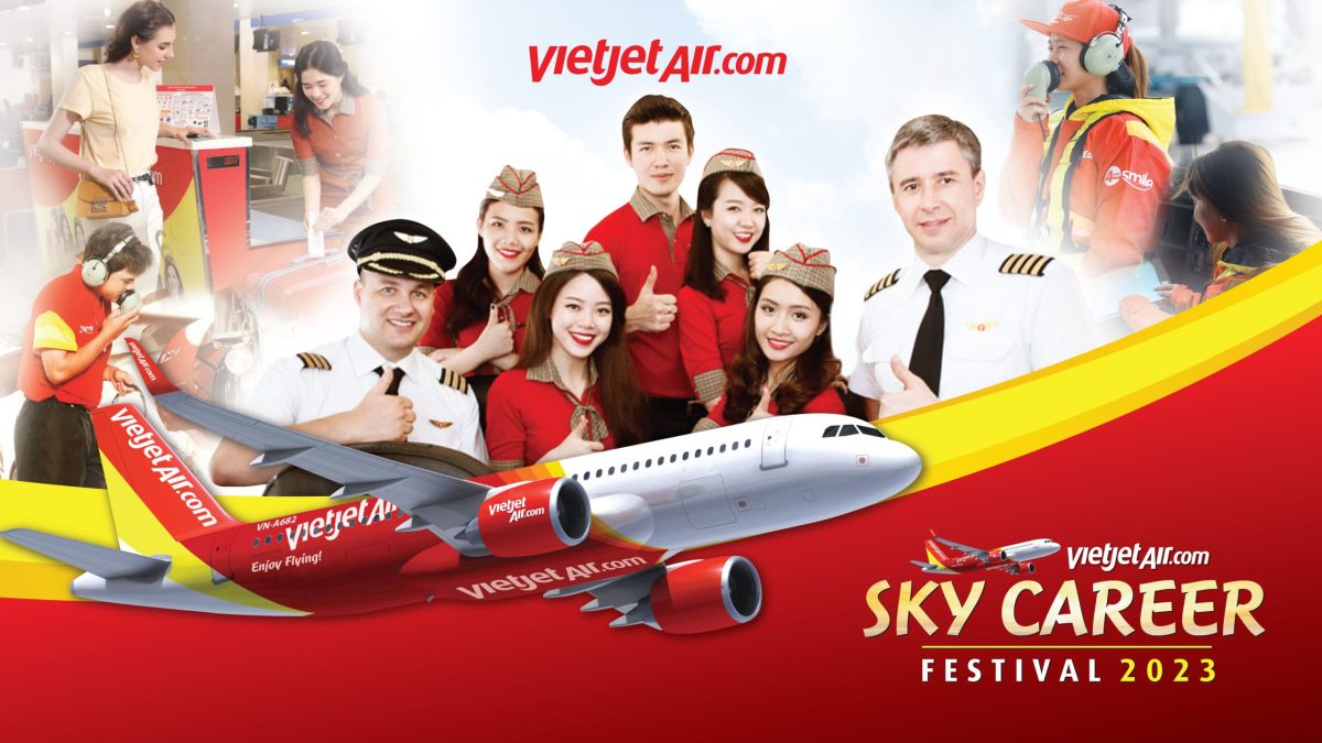 ติดปีกทะยานสู่อาชีพในฝันกับไทยเวียตเจ็ท ที่งาน Sky Career Festival 2023