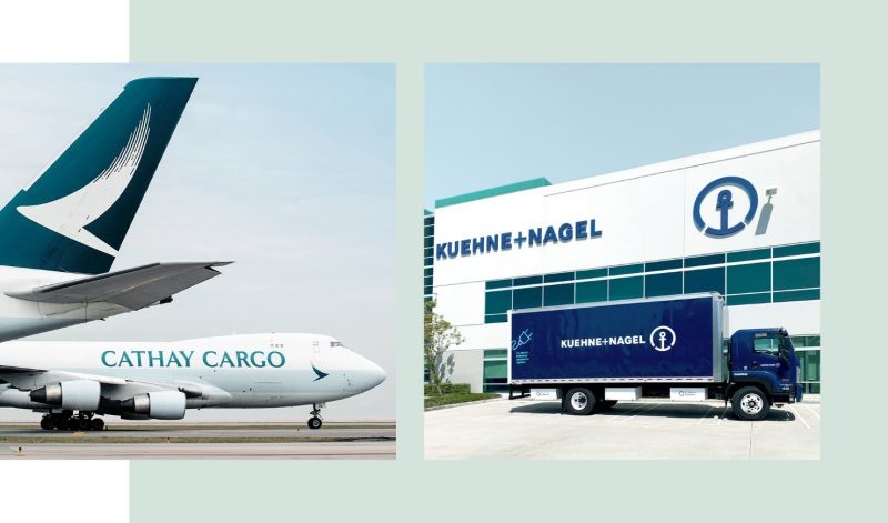 Cathay Cargo innovation brings convenience to the booking process with digital link to Kuehne Nagel's booking