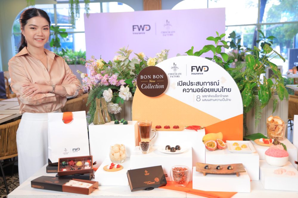 FWD Insurance partners with The Chocolate Factory to craft an exceptional brand experience, delighting chocolate enthusiasts with 'Iconic taste of Thailand'