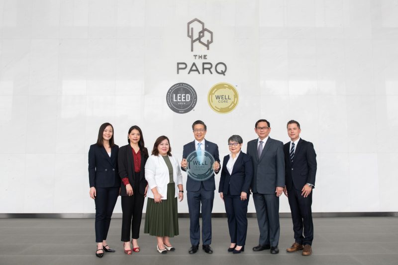 The PARQ, Thailand's First development with LEED Gold(R) and WELL Certified(TM) Core Gold, responds to a Well-balanced