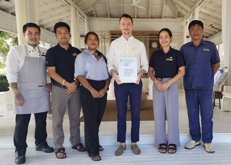 Cape Kudu Hotel, Koh Yao Noi Wins Travellers' Choice from TripAdvisor Awards 2023