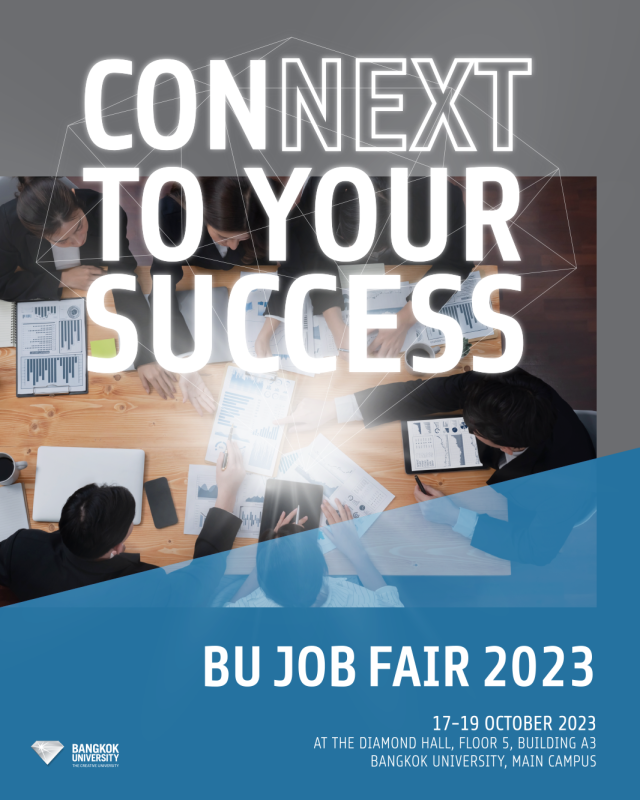 ม.กรุงเทพ จัด BU Job Fair 2023 เตรียมความพร้อมนศ.ได้งานทำทันทีหลังเรียนจบ