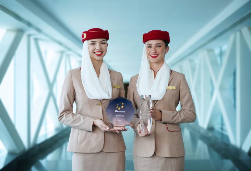 Emirates crowned as 2024 APEX World Class Airline, with additional award for Economy Class amenity kit