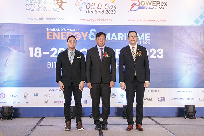 ไฟร์เวิร์คสฯ เปิดตัวงานแสดงสินค้าด้านพลังงานและการต่อเรือ TMOX, OGET และ Powerex Asia 2023 อย่างยิ่งใหญ่