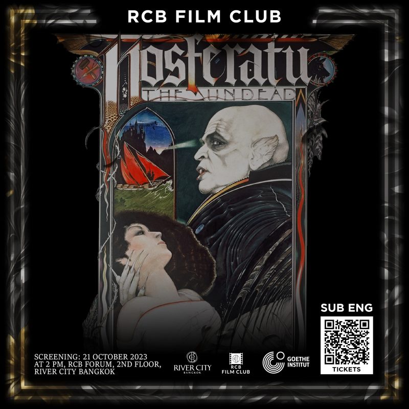 Embrace the Halloween season with 'Nosferatu - Phantom of the Night' from RCB Film Club at River City
