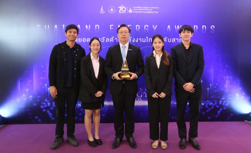 Delta Thailand Wins 2022 Thailand Energy Awards from the Ministry of Energy in Energy Management Team