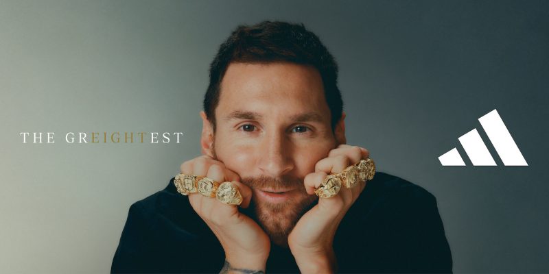 ADIDAS COMMEMORATES MESSI'S EIGHTH BALLON D'OR WIN WITH EIGHT UNIQUE GOLD RINGS AND SPECIAL X CRAZYFAST