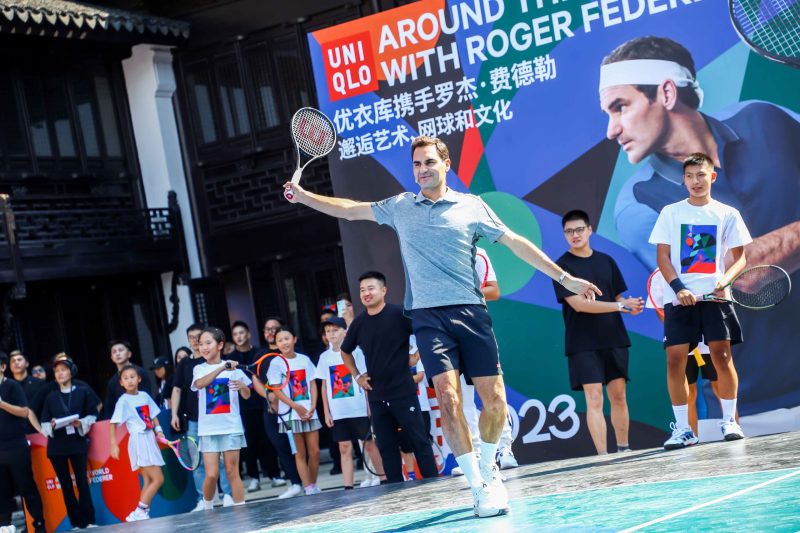 โรเจอร์ เฟเดอเรอร์ และยูนิโคล่ ร่วมจัดอีเวนต์ Around the World with Roger Federer ครั้งล่าสุด ณ นครเซี่ยงไฮ้