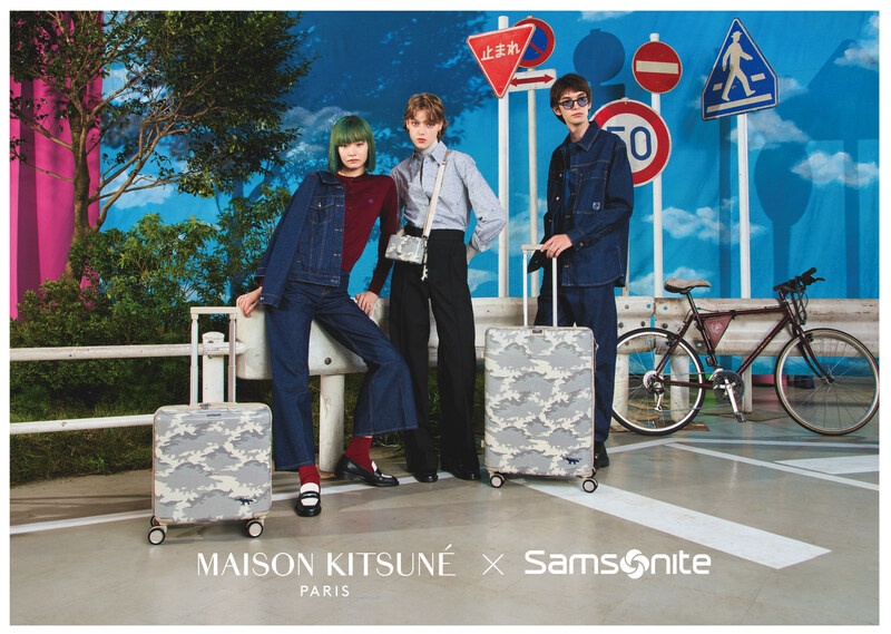 Maison Kitsune x Samsonite: An exclusive collection that celebrates wanderlust in style