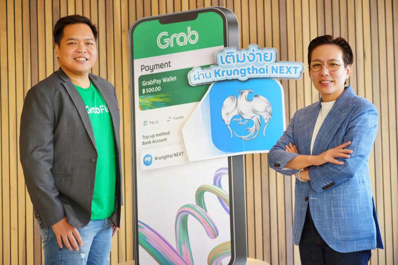 Grab and Krungthai Collaborate to Expand GrabPay Wallet Top-Up Service