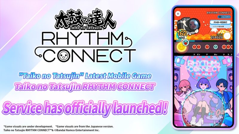 เกมตีกลองไทโกะ Taiko no Tatsujin: Rhythm Connect เปิดให้เล่นในไทยแล้ว