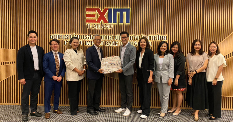 Enterprise thailand met Exim bank executives to discuss Cooperation to BRING Thai entrepreneurs to Explore the New