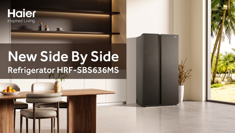 จุเยอะ ประหยัดมาก! ไฮเออร์ เปิดตัว ตู้เย็น 2 ประตูขนาดใหญ่ รุ่น HRF-SBS636MS เอาใจครอบครัวใหญ่คุ้มค่า หรูหรา