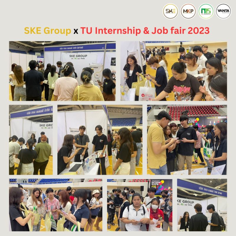 SKE Group ร่วมงาน TU Internship and Job fair 2023 เชื่อมคนรุ่นใหม่กับอาชีพที่ใช่