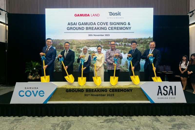 Dusit Hotels and Resorts signs to manage itsfirst hotel in Malaysia as part of the eagerlyanticipated Gamuda Cove township - setto open near Kuala Lumpur in