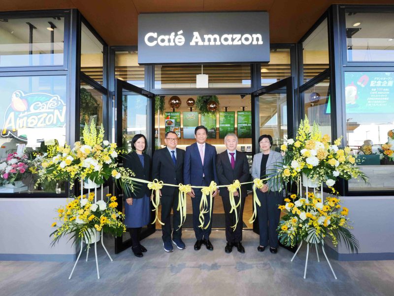 OR launches the 2nd Cafe Amazon in Japan, embracing the town with the vibes of authentic Thai and local coffee