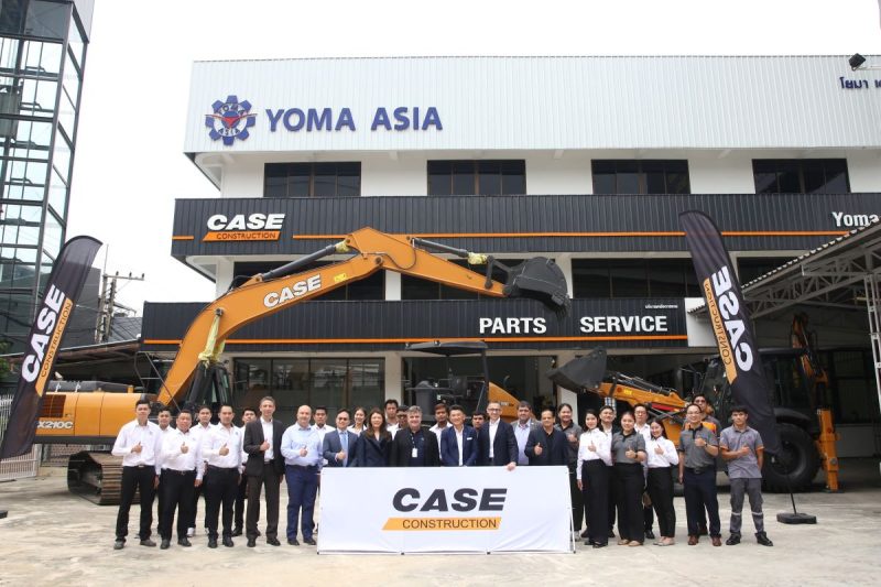 เปิดตัว โยมา เอเชีย ตัวแทนจำหน่ายเครื่องจักรกลหนักเพื่องานก่อสร้างแบรนด์ CASE ในประเทศไทย
