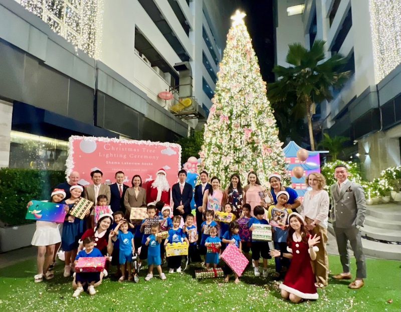 Shama Lakeview Asoke Welcomes the Community to a Festive Christmas Tree Lighting Event